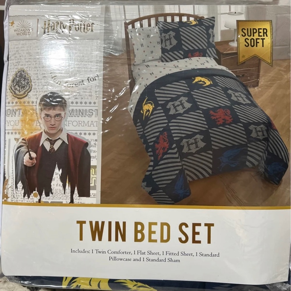 Harry Potter Twin Comforter Set